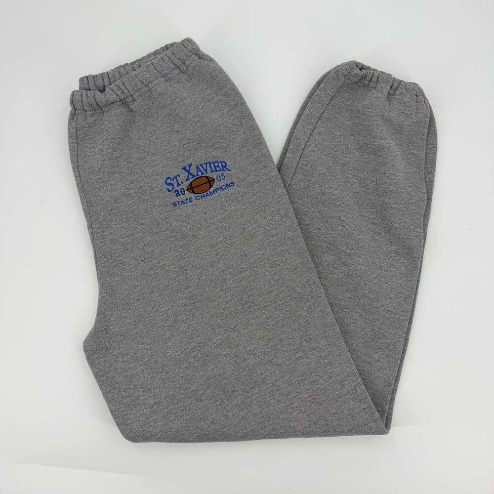 Vintage 2005 St Xavier Football State Champions Sweatpants XL Russell Gray